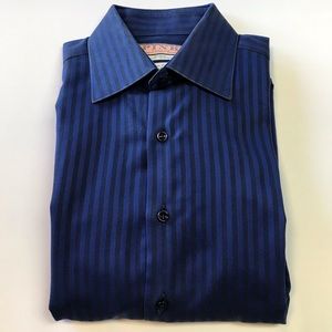 Thomas Pink Jermyn Street London Slim Fit Sz 15.5